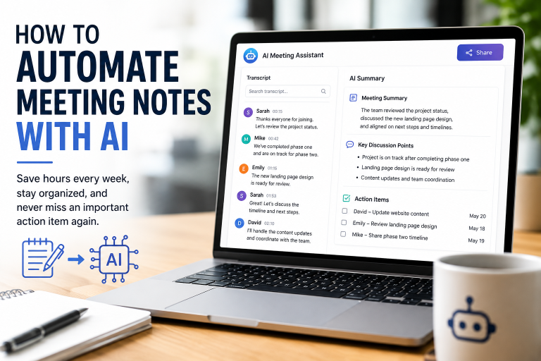 How to Automate Meeting Notes with AI (2026 Guide)